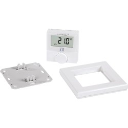 Homematic IP Smart Home Wandthermostat mit Luftfeuchtigkeitssensor, HmIP-WTH-1