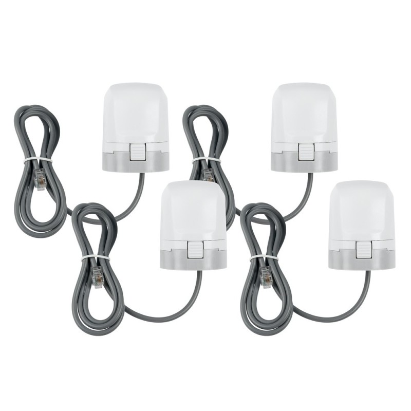 Homematic IP Smart Home 4er-Set Stellantrieb - motorisch, HmIP-VDMOT